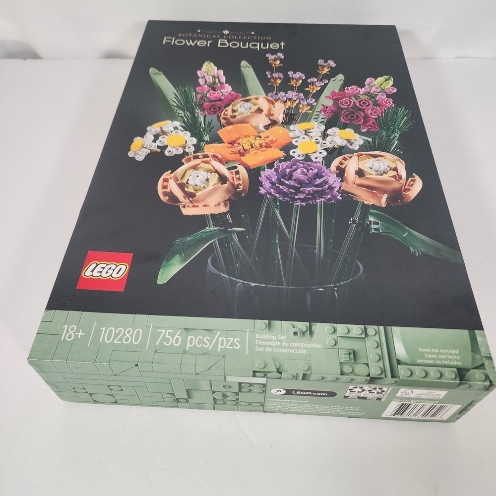 LEGO 10280 Botanical Collection Flower Bouquet 756 Pieces New Sealed